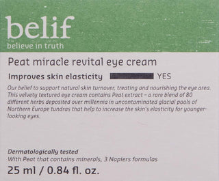 BELIF Peat Miracle Revital Eye Cream 25mL