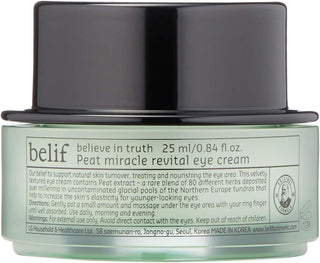 BELIF Peat Miracle Revital Eye Cream 