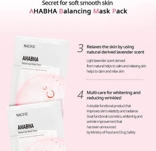 NACIFIC AHABHA Balancing Mask Pack *Renew* - Kbeauty Canada