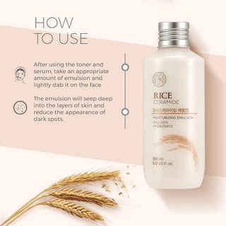 THE FACE SHOP Rice & Ceramide Moisturizing Emulsion - Kbeauty Canada