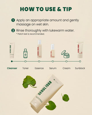 KSECRET Seoul 1988 Cleansing Foam: Pine Cica 1% + Probiotics 150mL