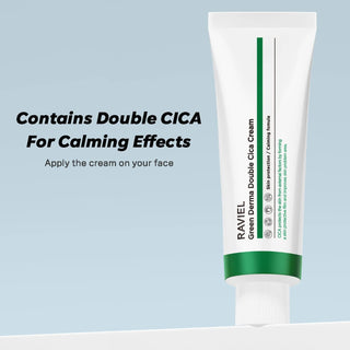 RAVIEL Green Derma Double Cica Cream - Kbeauty Canada