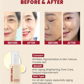 KSECRET Seoul 1988 Serum: Retinal Liposome 2% + Black Ginseng 30mL