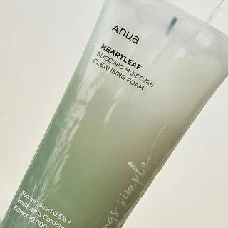 ANUA Heartleaf Succinic Moisture Cleansing Foam 150mL