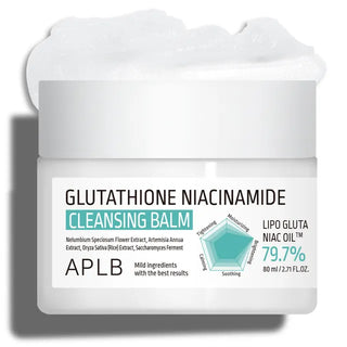APLB Glutathione Niacinamide Cleansing Balm 80ml - Kbeauty Canada