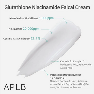 APLB Glutathione Niacinamide Facial Cream 55mL