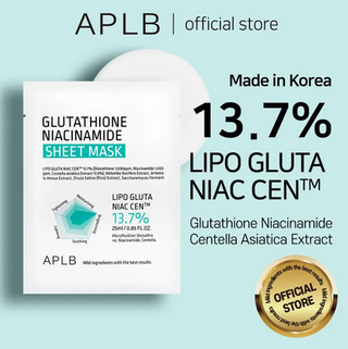 APLB Glutathione Niacinamide Sheet Mask 25mL