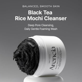 ARENCIA Black Tea Rice Mochi Cleanser 120g