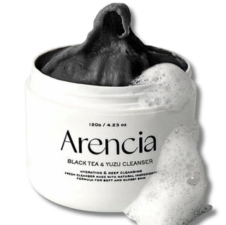 ARENCIA Black Tea Rice Mochi Cleanser 120g