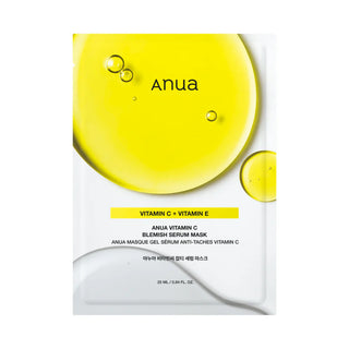 ANUA Green Lemon Vita C Blemish Serum Mask