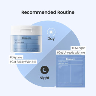BIODANCE Cera-nol Gel Toner Pads (Blue_60 Pads) - Kbeauty Canada