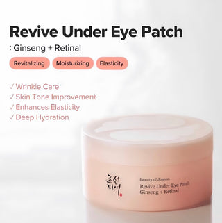 Beauty of Joseon Revive Under Eye Patch Ginseng + Retinal 60patches