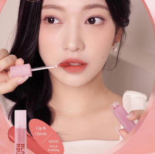 Black Rouge Muddish Cushion Velvet