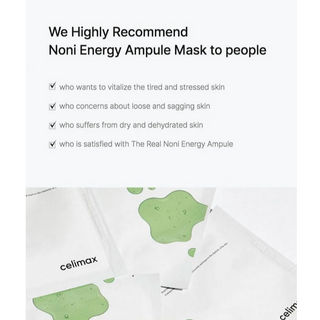 CELIMAX Noni Energy Ampoule Mask (1ea)