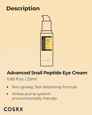 COSRX Advanced Snail Peptide Eye Cream