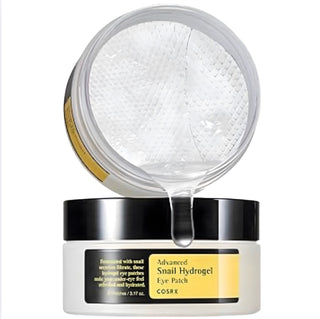 COSRX Advanced Snail Hydrogel Eye Patch (60 patches, 30 pairs / 90g / 3.17 oz) - Kbeauty Canada