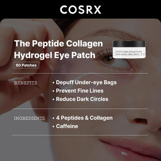 COSRX The Peptide Collagen Hydrogel Eye Patch 85g (60 Patches)