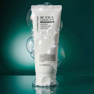 DEOPROCE AC CICA CALMING ACNE CLEANSING FOAM 150ml