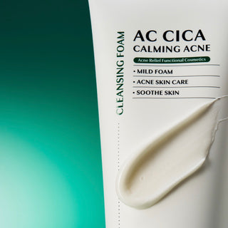 DEOPROCE AC CICA CALMING ACNE CLEANSING FOAM 150ml