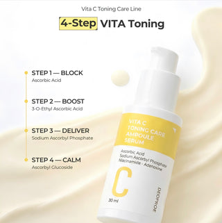 DEOPROCE VITA C Tonning Care Ampoule Serum