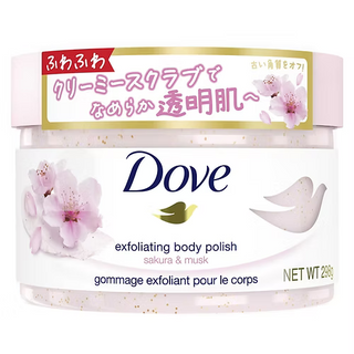 DOVE Creamy SC Sakura & Musk Body Scrub 280g