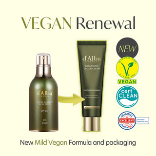 D'ALBA Mild Skin Balancing Vegan Cream 55ML - Kbeauty Canada