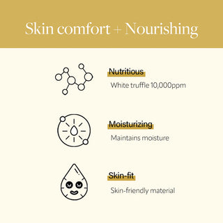 D'ALBA White Truffle Nourishing Treatment Mask (25mL x 5 packs) - Kbeauty Canada
