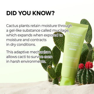 Dr.Melaxin CACTOX PORE RELIEF GEL CLEANSER 120ML - Kbeauty Canada