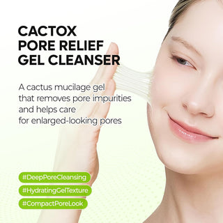Dr.Melaxin CACTOX PORE RELIEF GEL CLEANSER 120ML - Kbeauty Canada