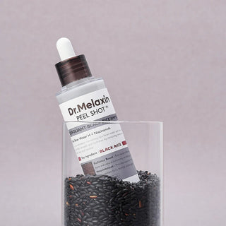 Dr.Melaxin PEEL SHOT EXFOLIATING BLACK RICE AMPOULE 80ML - Kbeauty Canada