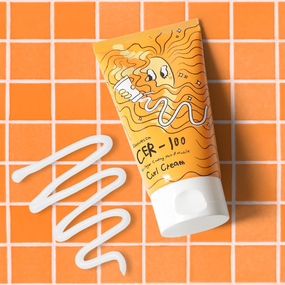 ELIZAVECCA CER-100 Collagen Coating Hair A+ Muscle Curl Cream