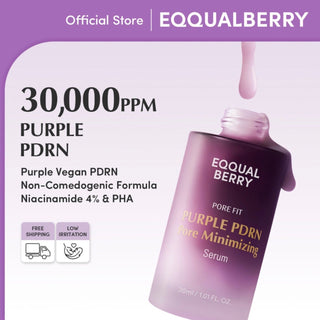 EQQUALBERRY Purple Pdrn Pore Minimizing Serum 30ml - Kbeauty Canada