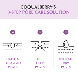 EQQUALBERRY Purple Pdrn Pore Minimizing Serum 30ml - Kbeauty Canada