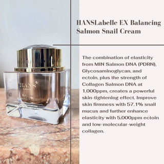 HANSLabelle EX Balancing Salmon Snail Cream - Kbeauty Canada