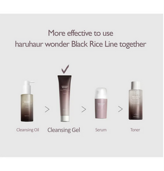 HARUHARU WONDER Black Rice Moisture 5.5 Soft Cleansing Gel 100mL