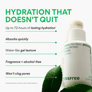 INNISFREE Green Tea Seed Hyaluronic Acid Serum 80mL