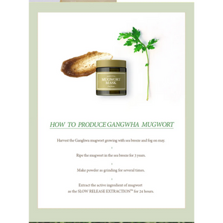 I'm From Mugwort Mask 110ML - Kbeauty Canada