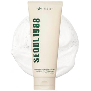 KSECRET Seoul 1988 Cleansing Foam: Pine Cica 1% + Probiotics 150mL