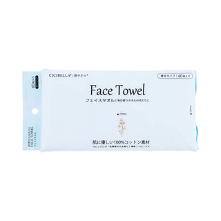 La Bella CICIBELLA Cotton Face Towel 60 Sheets
