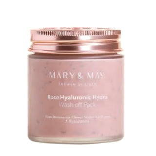 MARY & MAY Rose Hyaluronic Hydra Wash Off Pack - Kbeauty Canada