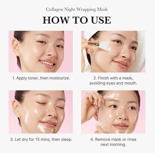 MEDICUBE Collagen Night Wrapping Mask 75mL - Kbeauty Canada