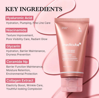 MEDICUBE Collagen Night Wrapping Mask 75mL - Kbeauty Canada