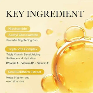 MEDICUBE Deep Vita C Glutathione Brightening Mask 27mL (1ea)