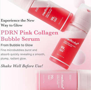 MEDICUBE PDRN Pink Collagen Bubble Serum 95ml