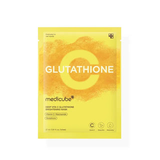 MEDICUBE Deep Vita C Glutathione Brightening Mask 27mL (1ea)