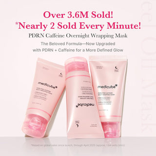 MEDICUBE PDRN Pink Caffeine Night Wrapping Mask - Kbeauty Canada