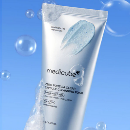 MEDICUBE Zero Pore Clearing Capsule Cleansing Foam – Kbeauty