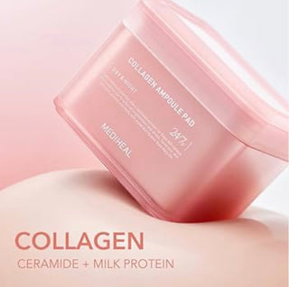MEDIHEAL Collagen Ampoule Pad 100 Sheets (120mL) - Kbeauty Canada