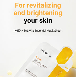 MEDIHEAL Vita Essential Mask 24mL (1ea) - Kbeauty Canada