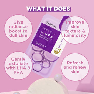 MEDIHEAL H.P.A Glowing Ampoule Mask 25mL (1ea) - Kbeauty Canada